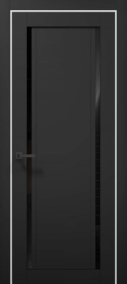 Міжкімнатні двері Папа Карло TETRA Т-10 (BLK)